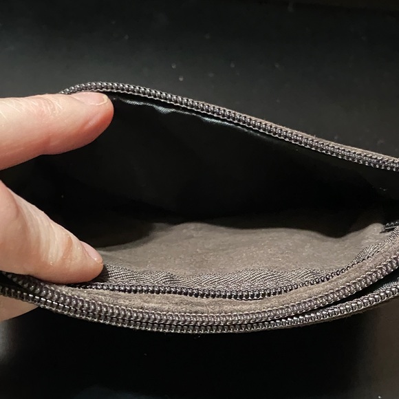 Suede vintage Men's or women’s Pouch - Brown - Picture 5 of 12